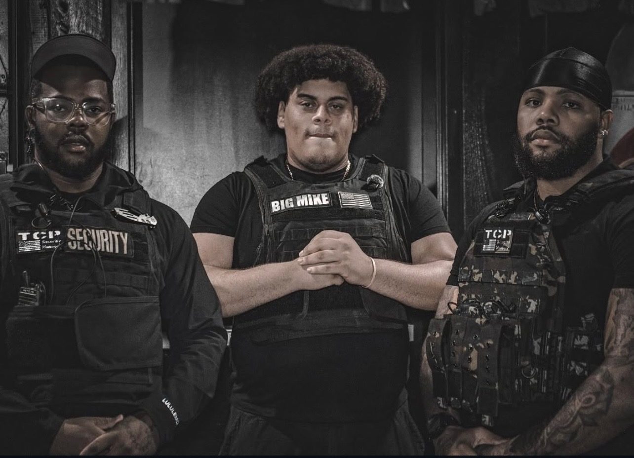 Three TCP security guards